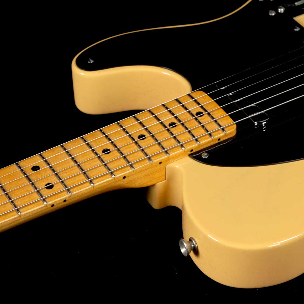 Fender Custom Shop Vintage Custom 1950 Double Esquire Nocaster Blonde Flash Coat Lacquer — 6