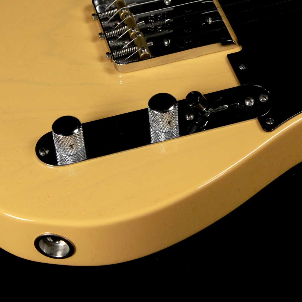 Fender Custom Shop Vintage Custom 1950 Double Esquire Nocaster Blonde Flash Coat Lacquer — 7
