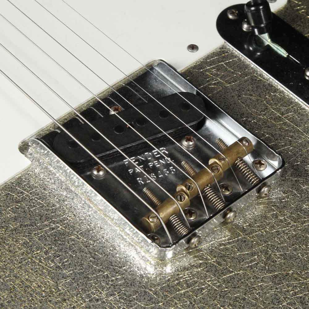 Fender Custom Shop Limited Edition Double Esquire Special Silver Sparkle — 5