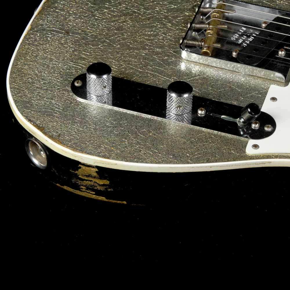 Fender Custom Shop Limited Edition Double Esquire Special Silver Sparkle — 8