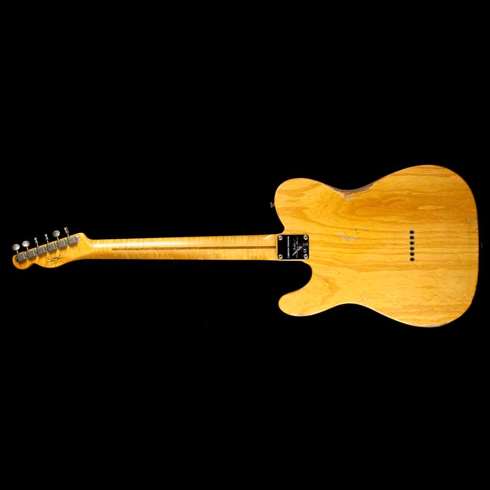 Fender Custom Shop Limited Edition Double Esquire Special Aged Aztec Gold — 3