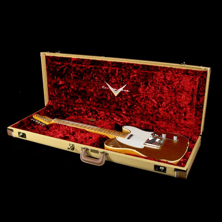 Fender Custom Shop Limited Edition Double Esquire Special Aged Aztec Gold