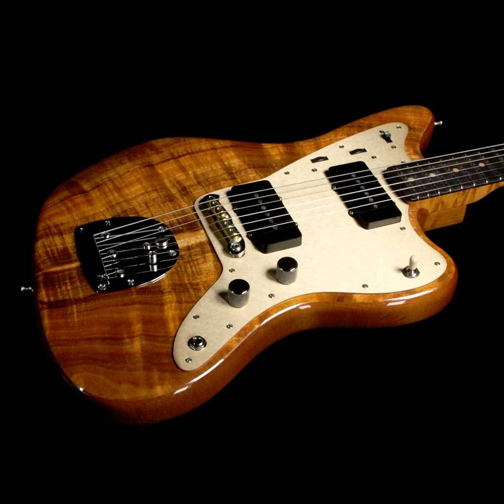 Fender Custom Shop Artisan Koa Jazzmaster Aged Natural — 8