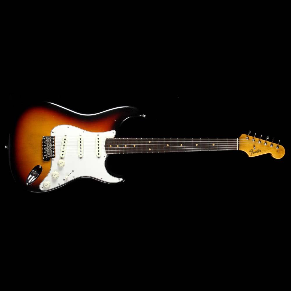 Fender Custom Shop Postmodern Stratocaster Faded 3 Color Sunburst Journeyman Relic — 2