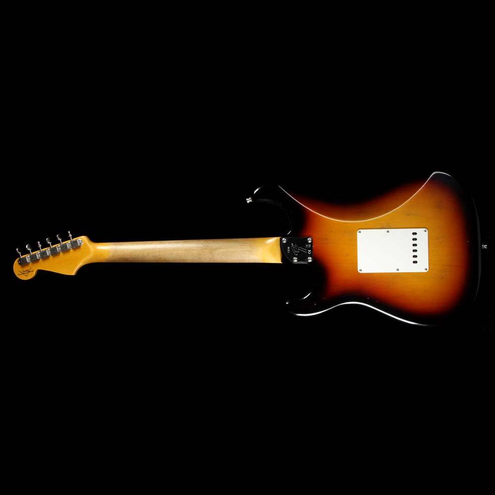Fender Custom Shop Postmodern Stratocaster Faded 3 Color Sunburst Journeyman Relic — 3