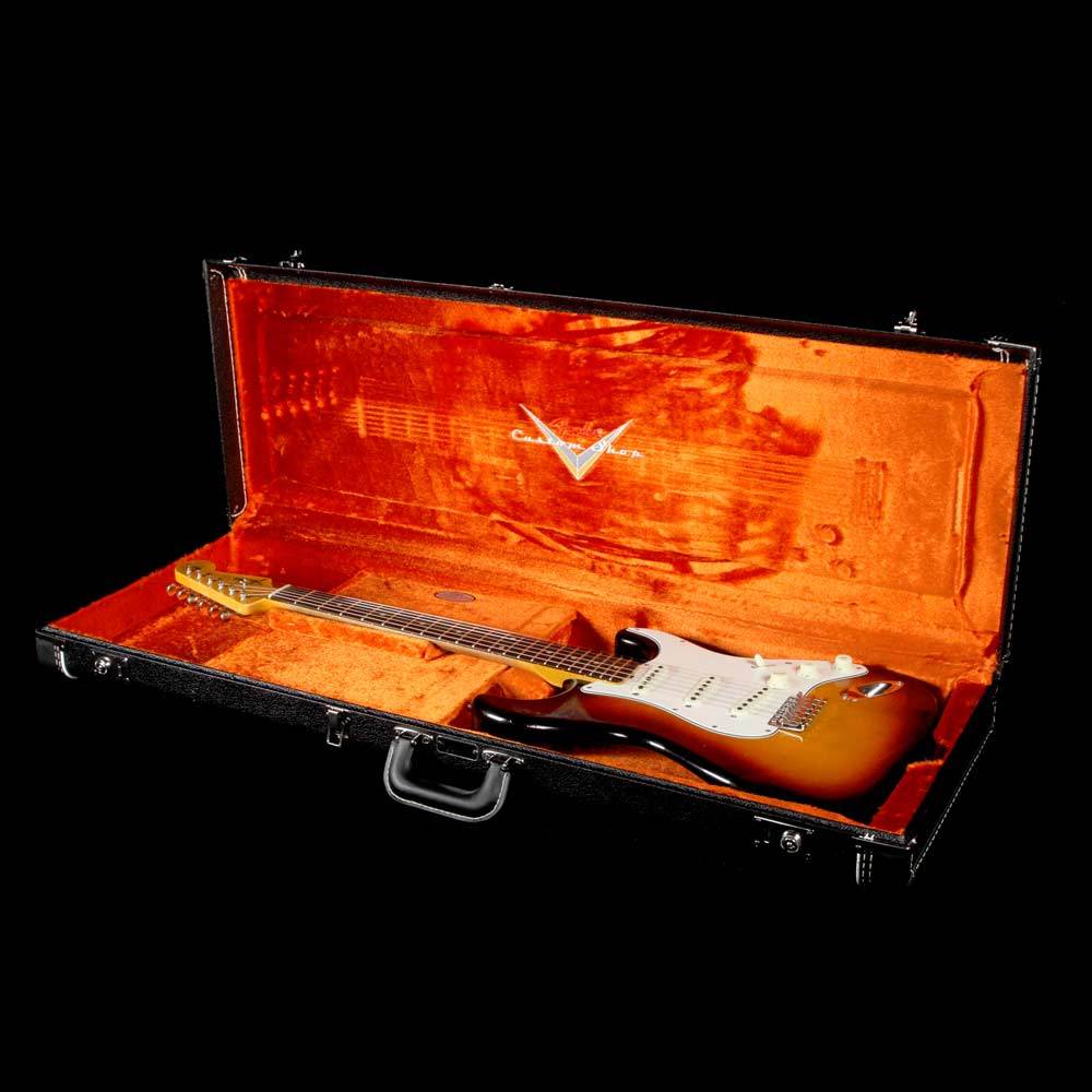 Fender Custom Shop Postmodern Stratocaster Faded 3 Color Sunburst Journeyman Relic — 9