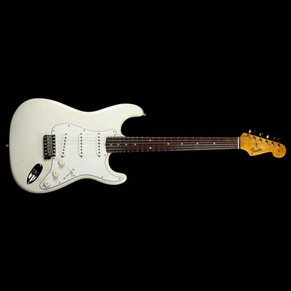 Fender Custom Shop Postmodern Stratocaster Journeyman Relic Aged Olympic White — 2