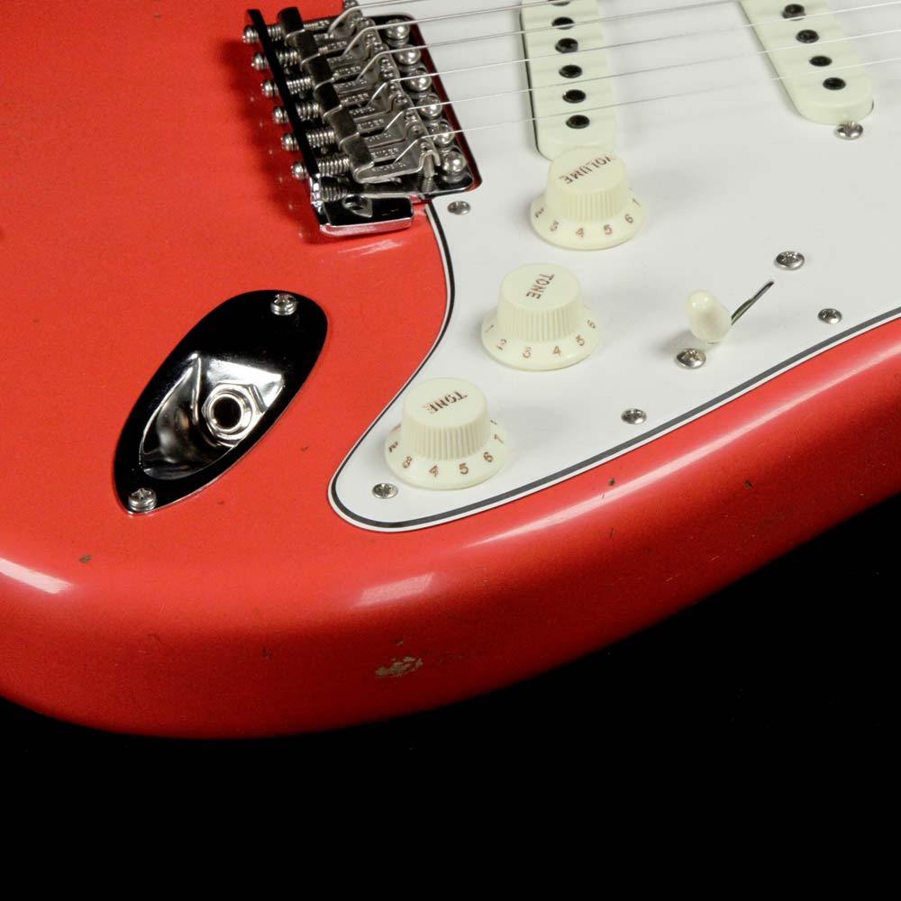 Fender Custom Shop Postmodern Stratocaster Journeyman Relic Faded Aged Fiesta Red — 7