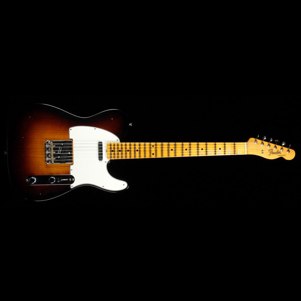 Fender Custom Shop Postmodern Telecaster Wide Fade 2 Color Sunburst Journeyman Relic — 2