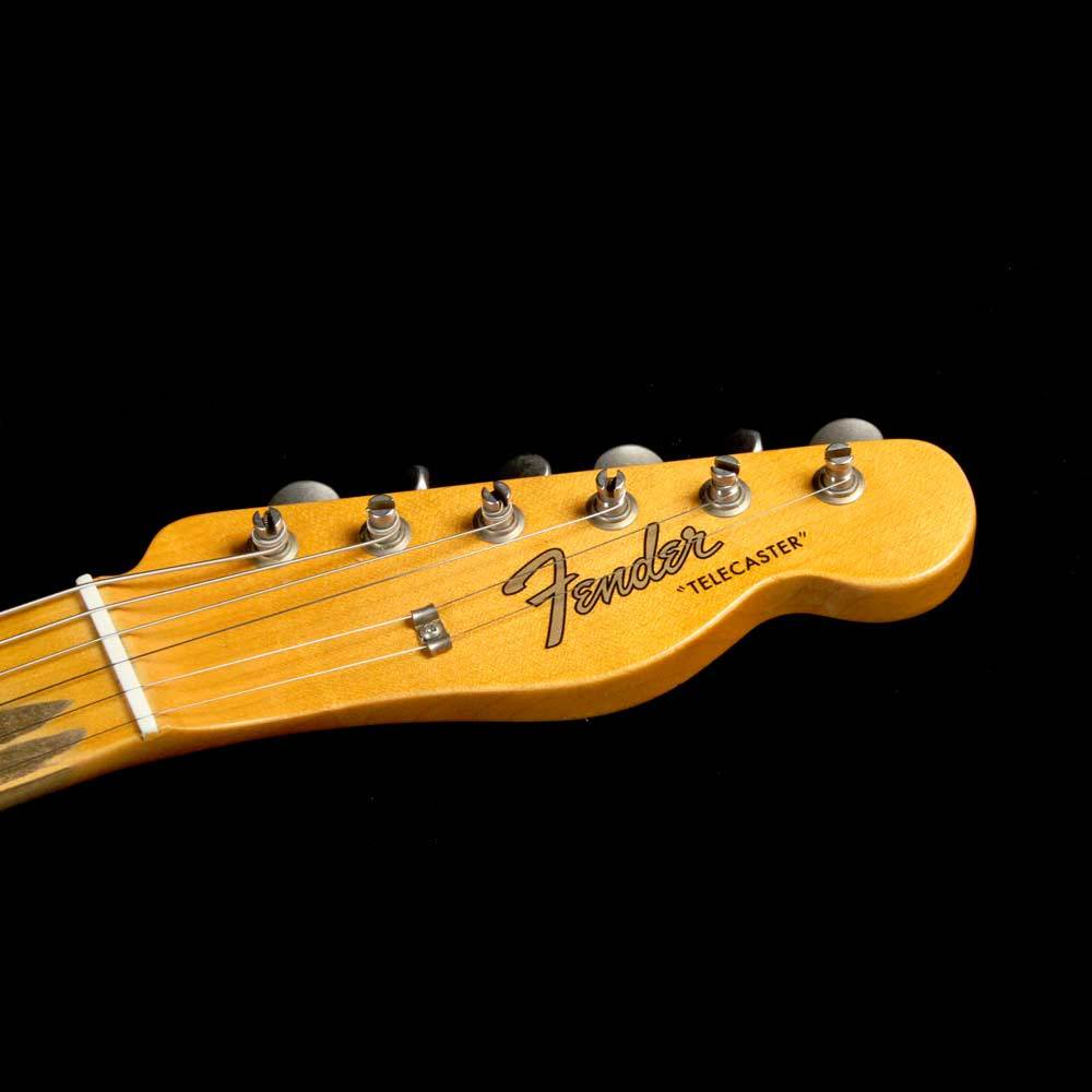 Fender Custom Postmodern Telecaster Journeyman Relic Aged Inca Silver — 4