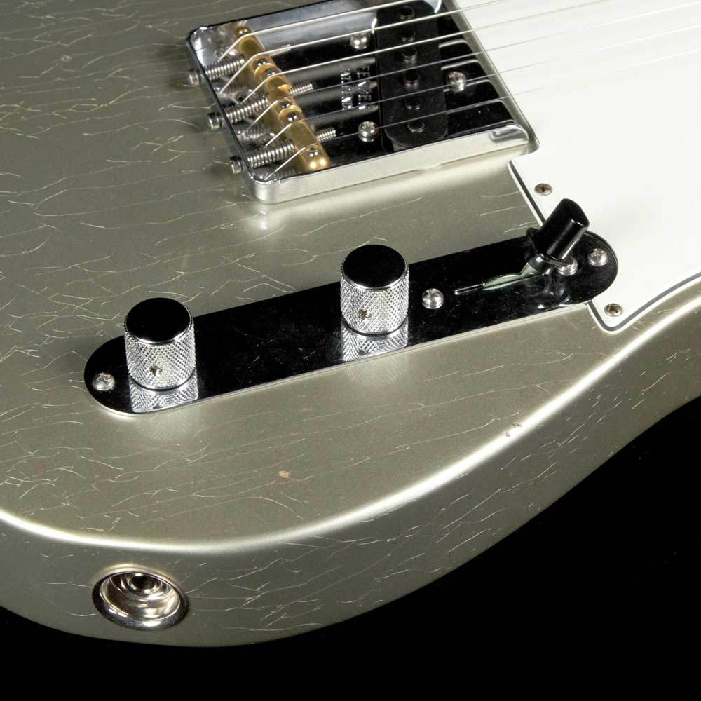 Fender Custom Postmodern Telecaster Journeyman Relic Aged Inca Silver — 8