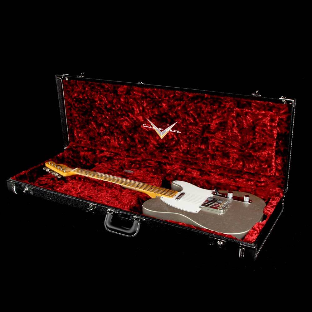 Fender Custom Postmodern Telecaster Journeyman Relic Aged Inca Silver — 11