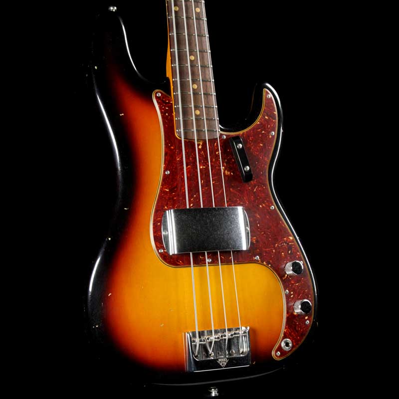 Fender Custom Shop Postmodern Precision Bass Faded 3-Color Sunburst — 1