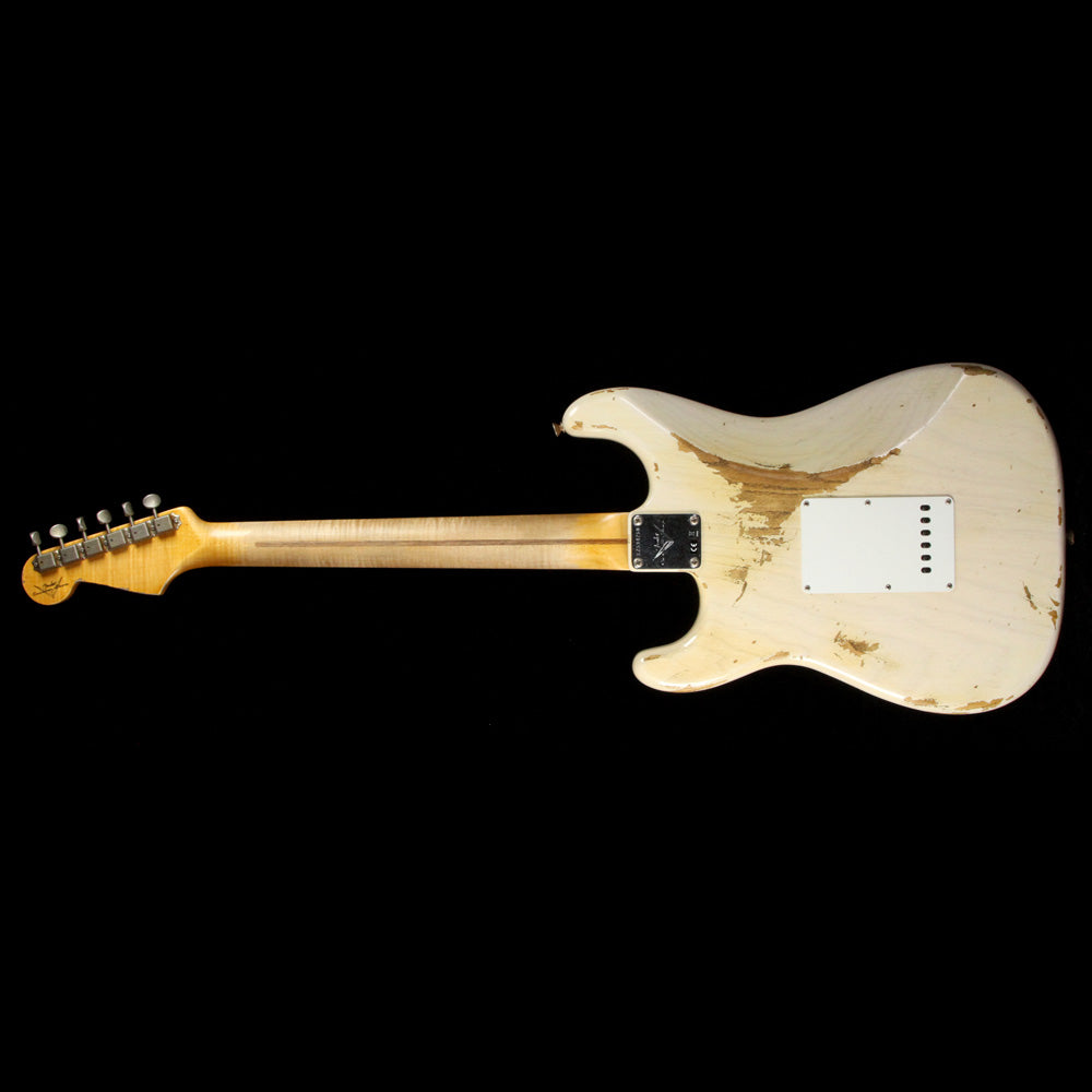 Fender Custom Shop '58 Stratocaster Heavy Relic Aged White Blonde — 3