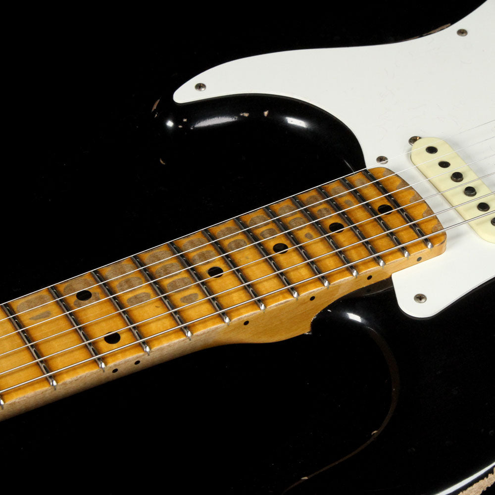 Fender Custom Shop '58 Stratocaster Heavy Relic Aged Black — 6