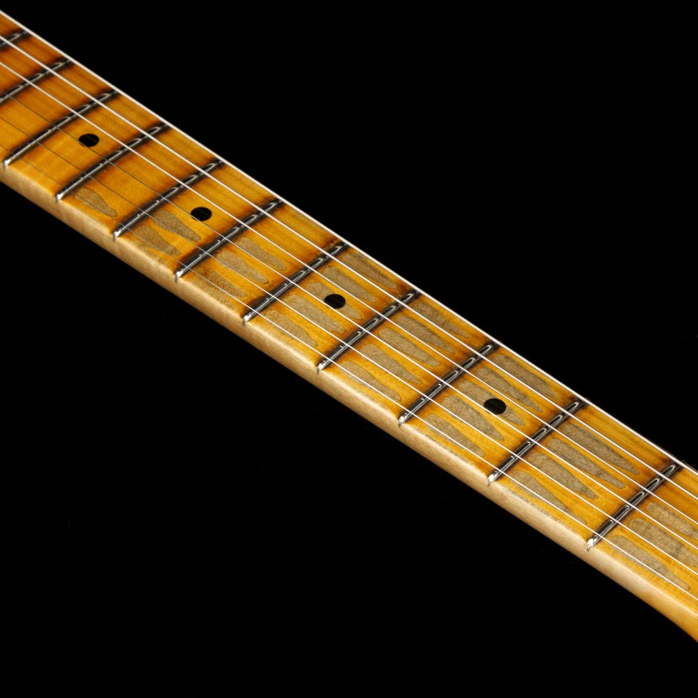 Fender Custom Shop '58 Stratocaster Heavy Relic Aged HLE Gold — 8