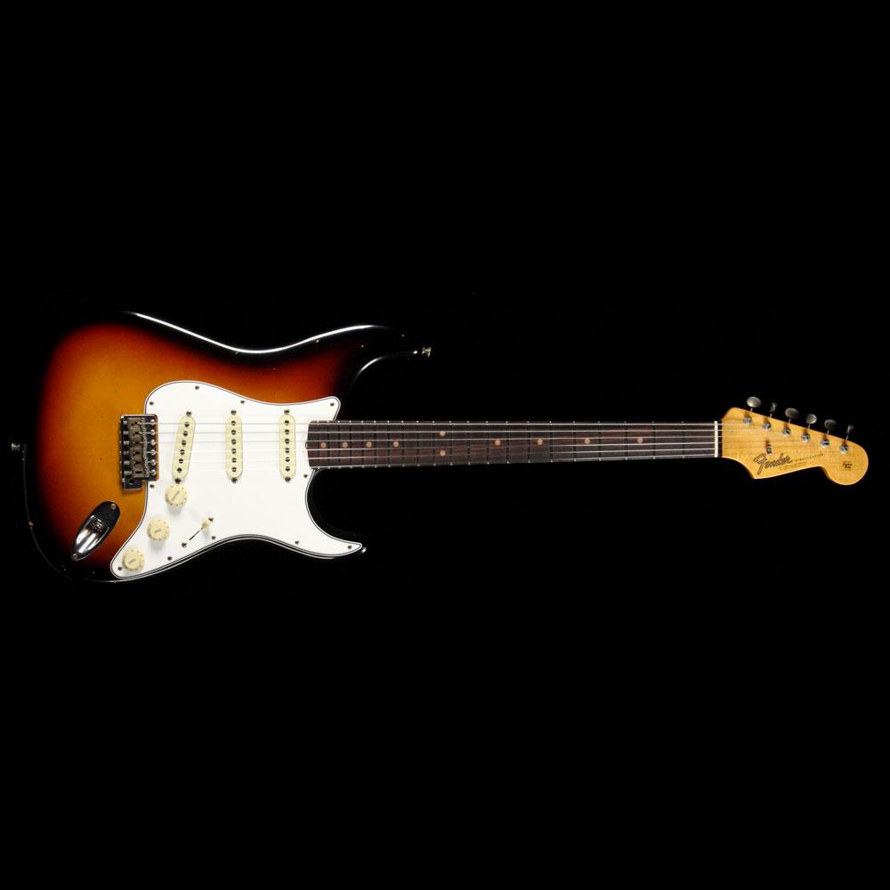 Fender Custom Shop '64 Stratocaster Journeyman Relic Faded 3-Color Sunburst — 2