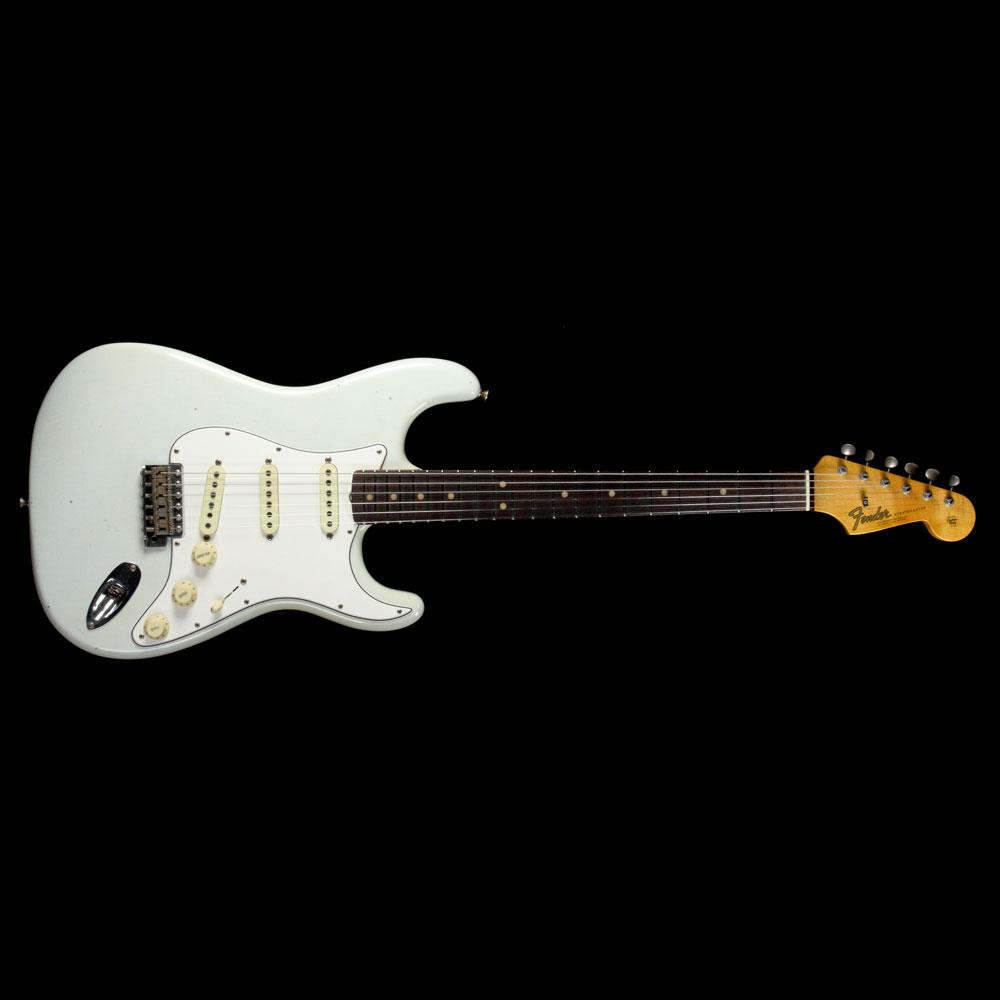 Fender Custom Shop '64 Stratocaster Journeyman Relic Super Faded Aged Sonic Blue — 2