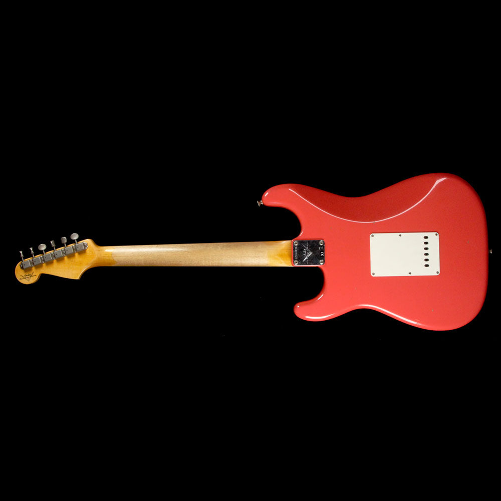 Fender Custom Shop '64 Stratocaster Journeyman Relic Super Faded Aged Fiesta Red — 3
