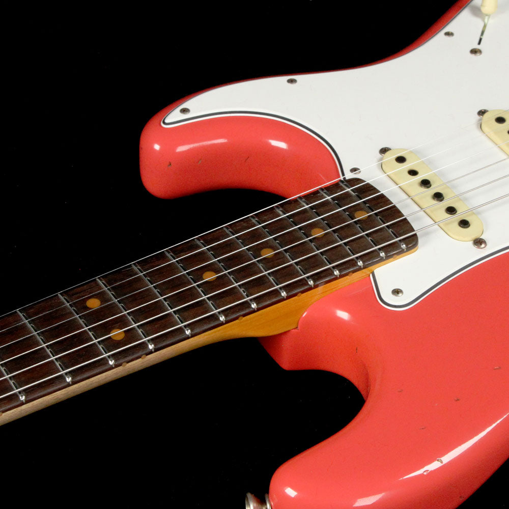 Fender Custom Shop '64 Stratocaster Journeyman Relic Super Faded Aged Fiesta Red — 6