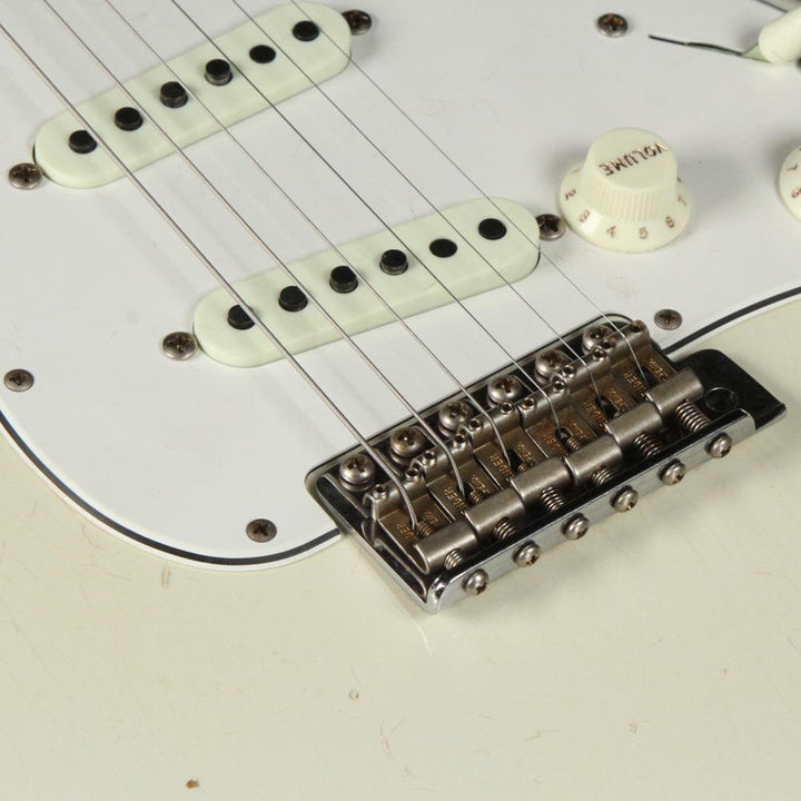 Fender Custom Shop '68 Stratocaster Relic Aged Olympic White