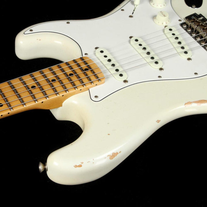 Fender Custom Shop '68 Stratocaster Relic Aged Olympic White