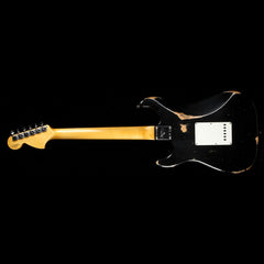 Fender Custom Shop '68 Stratocaster Relic Aged Black | The Music Zoo