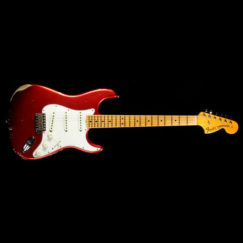 Fender Custom Shop '68 Stratocaster Relic Faded Candy Apple Red — 2