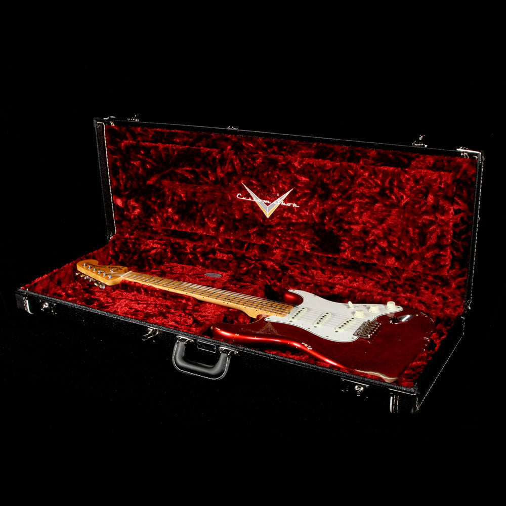 Fender Custom Shop '68 Stratocaster Relic Faded Candy Apple Red — 9