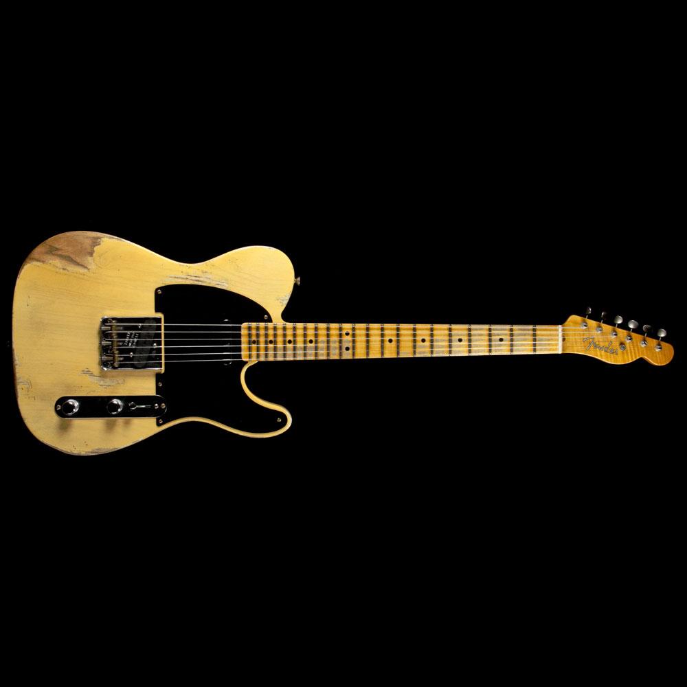 Fender Custom Shop 1951 Nocaster Heavy Relic Faded Nocaster Blonde — 2