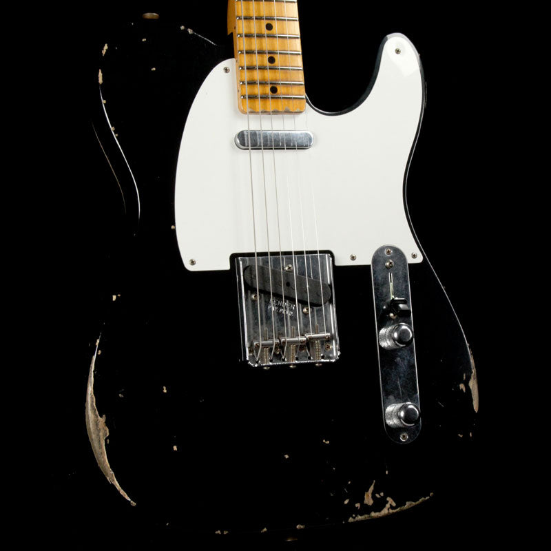 Fender Custom Shop 1954 Telecaster Relic Aged Black — 1