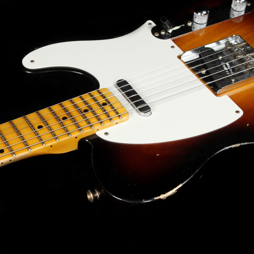 Fender Custom Shop 1954 Telecaster Relic Wide Fade 2-Color Sunburst — 6