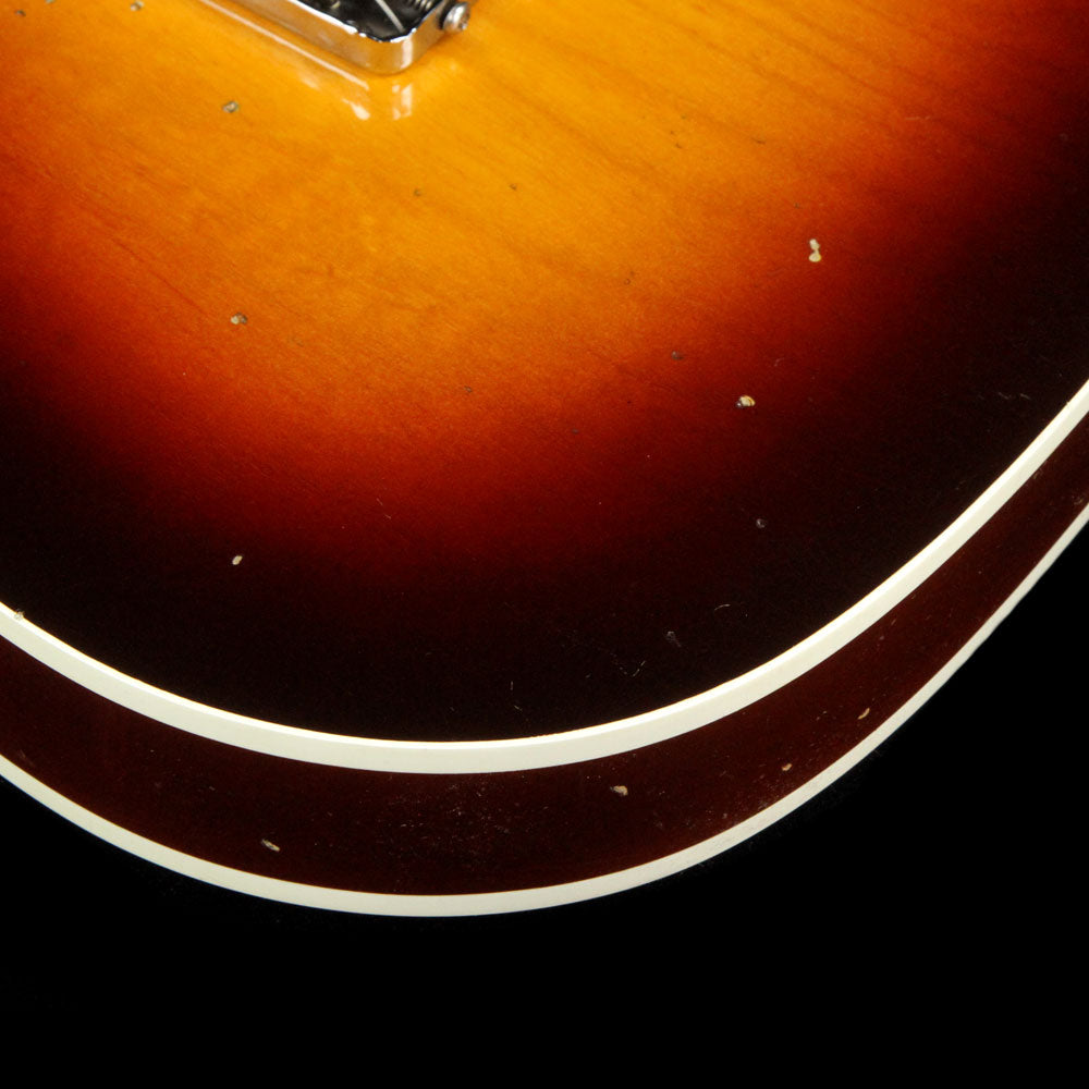 Fender Custom Shop '59 Esquire Custom Journeyman Relic Chocolate 3-Color Sunburst — 8