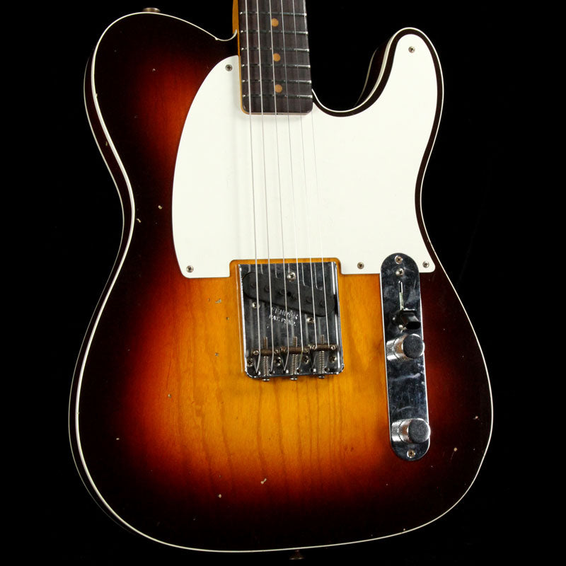 Fender Custom Shop '59 Esquire Custom Journeyman Relic Chocolate 3-Color Sunburst — 1
