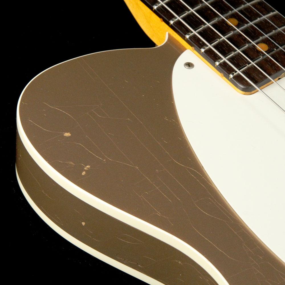 Fender Custom Shop '59 Esquire Custom Journeyman Relic Aged Shoreline Gold — 6
