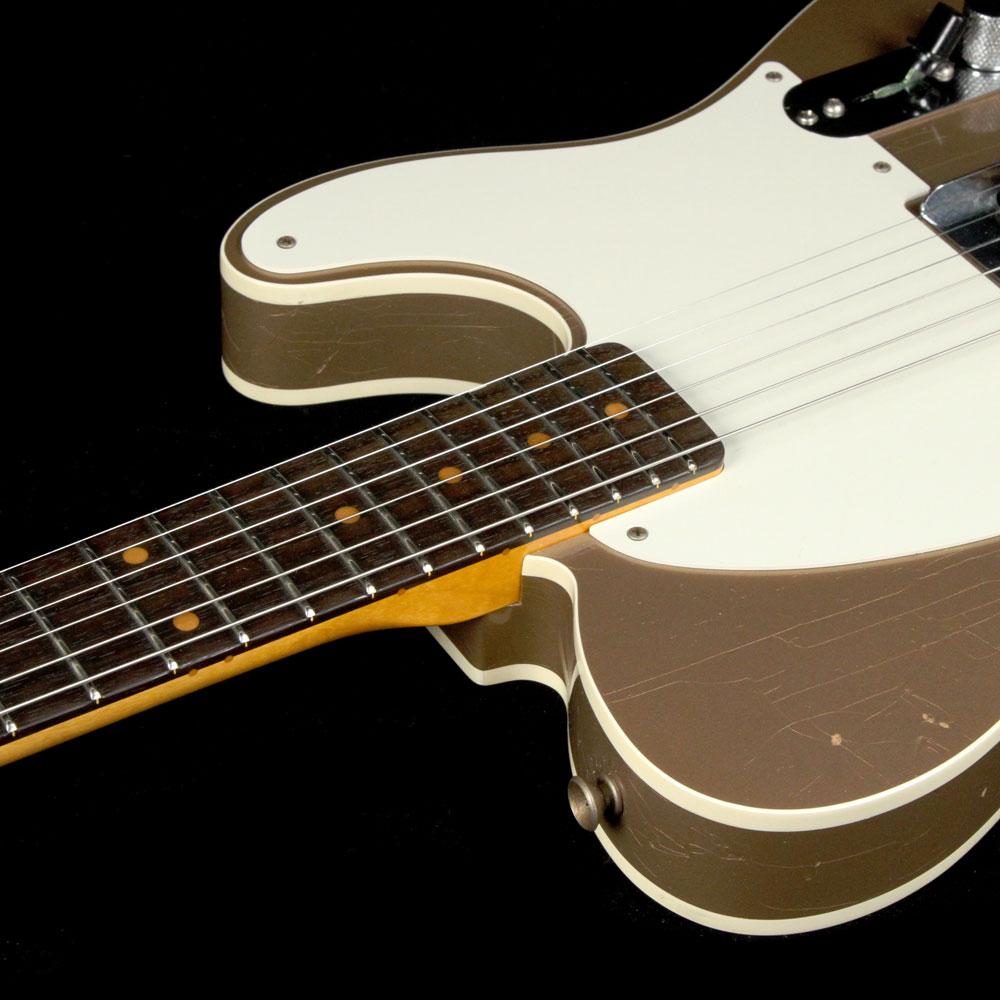 Fender Custom Shop '59 Esquire Custom Journeyman Relic Aged Shoreline Gold — 7