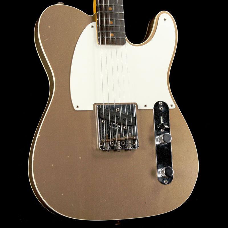 Fender Custom Shop '59 Esquire Custom Journeyman Relic Aged Shoreline Gold — 1