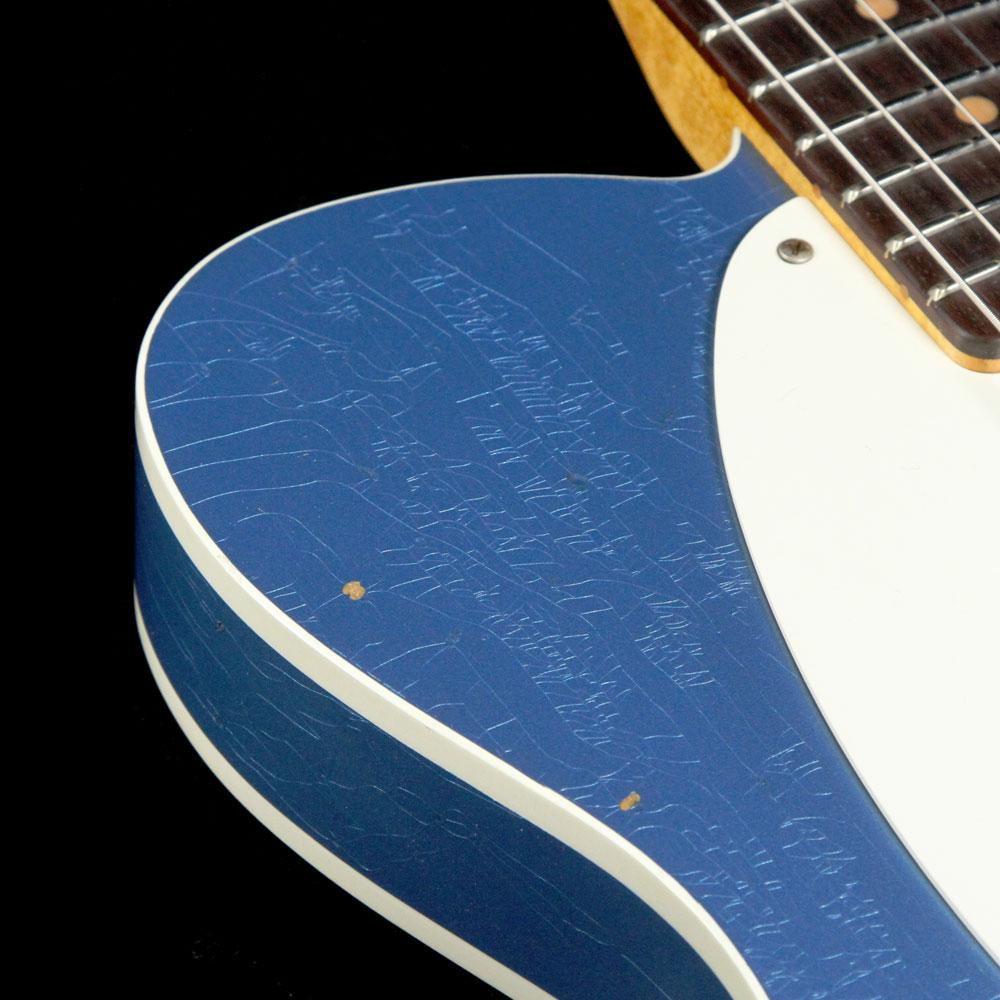 Fender Custom Shop '59 Esquire Custom Journeyman Relic Faded Lake Placid Blue — 5