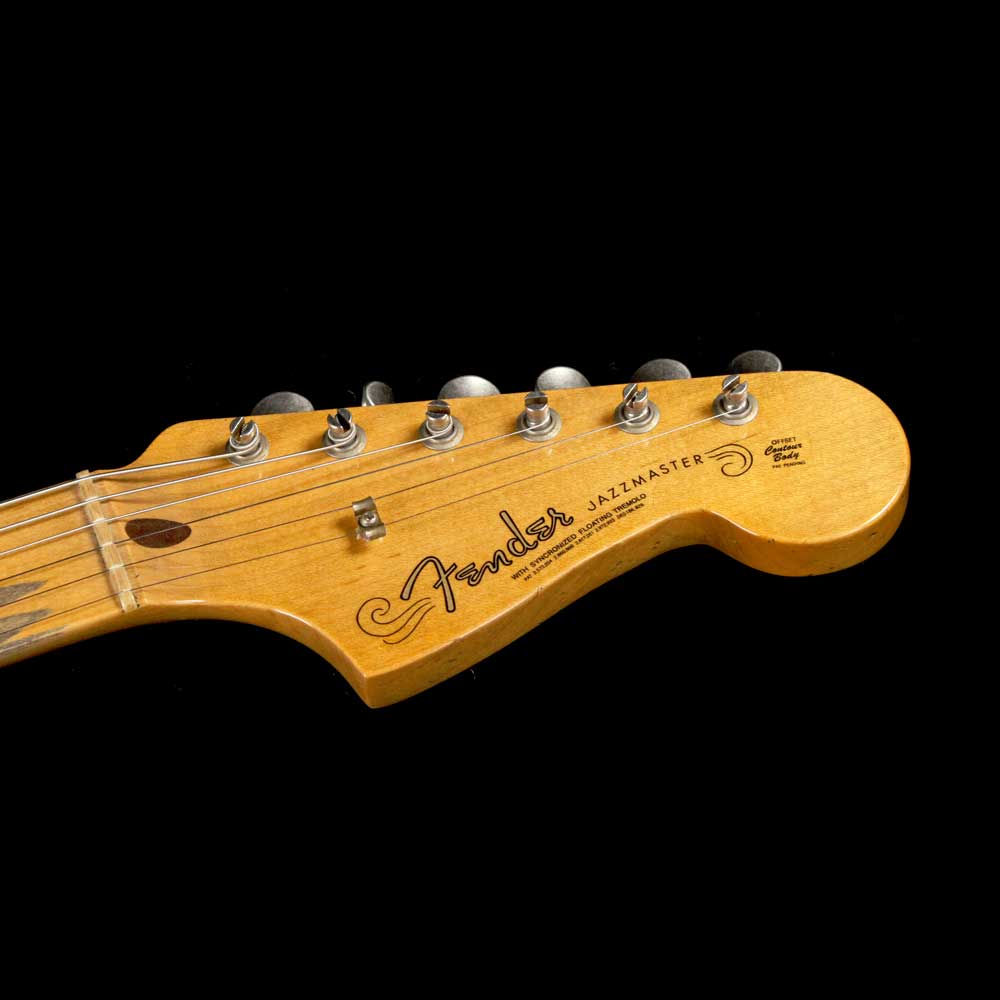 Fender Custom Shop '50s Jazzmaster Faded Daphne Blue Journeyman Relic — 4