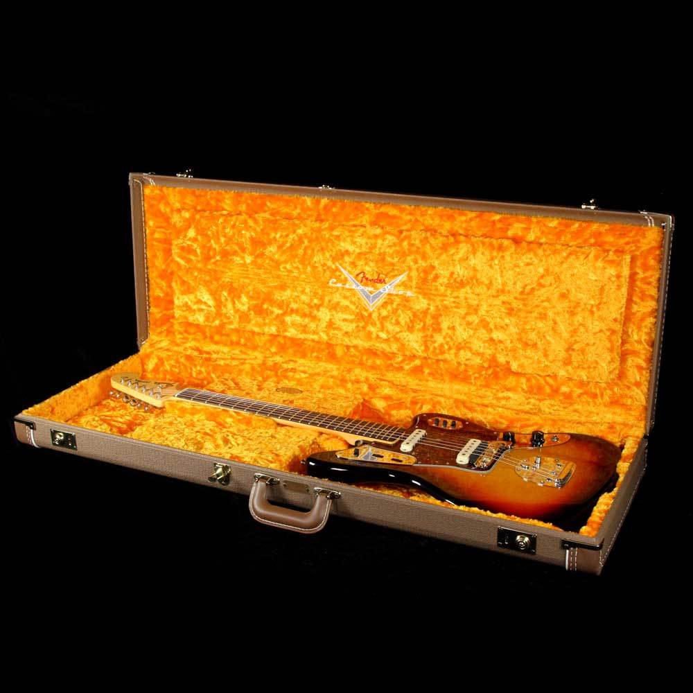 Fender 1964 Jaguar Reissue 3 Color Sunburst Lush Closet Classic — 7