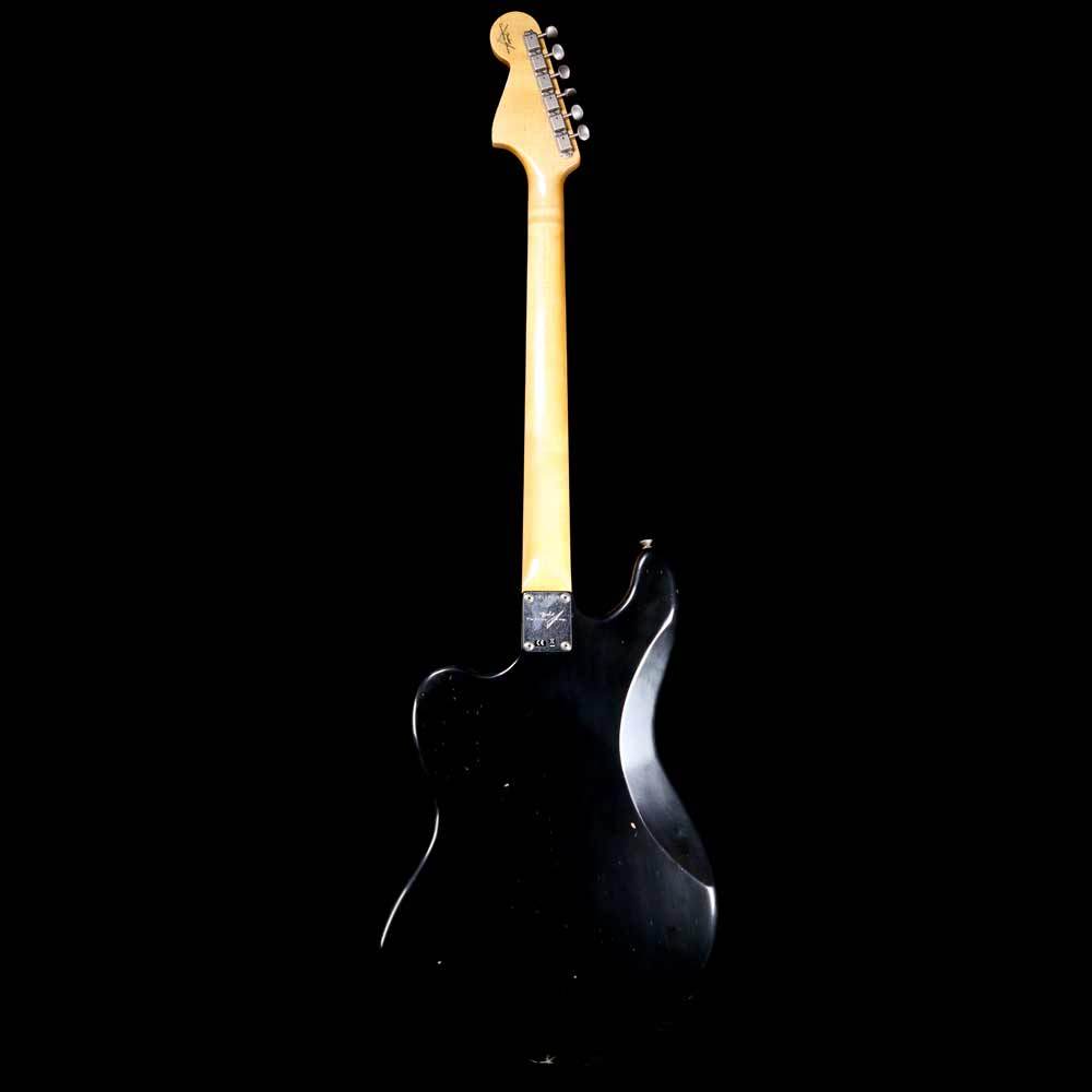Fender Custom Shop Bass VI Journeyman Relic Aged Black — 3