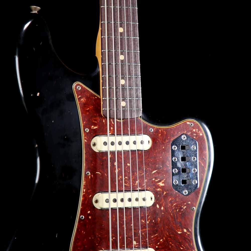 Fender Custom Shop Bass VI Journeyman Relic Aged Black — 8