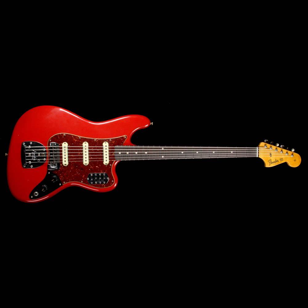 Fender Custom Shop Bass VI Journeyman Relic Aged Dakota Red — 2