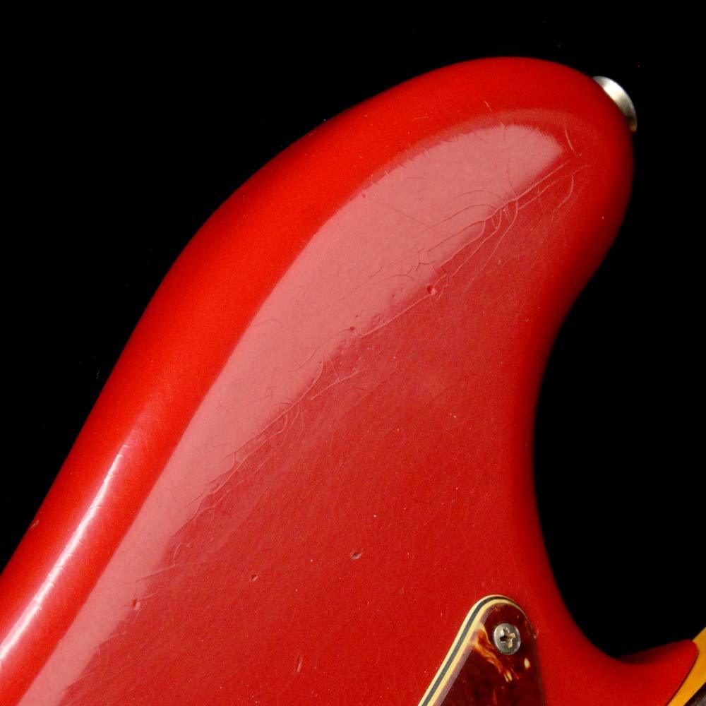 Fender Custom Shop Bass VI Journeyman Relic Aged Dakota Red — 7