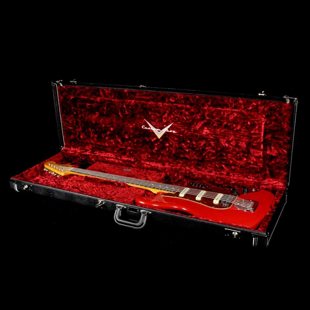 Fender Custom Shop Bass VI Journeyman Relic Aged Dakota Red — 9