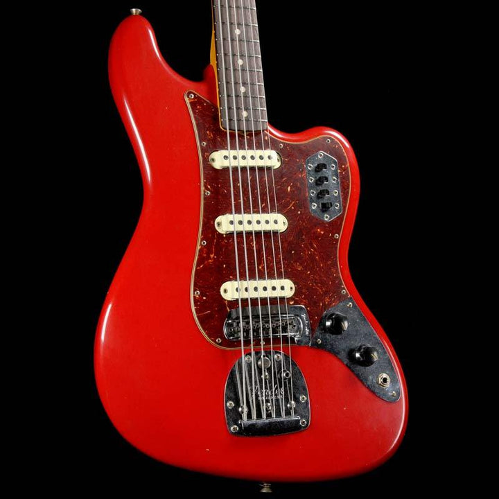 Fender Custom Shop Bass VI Journeyman Relic Aged Dakota Red