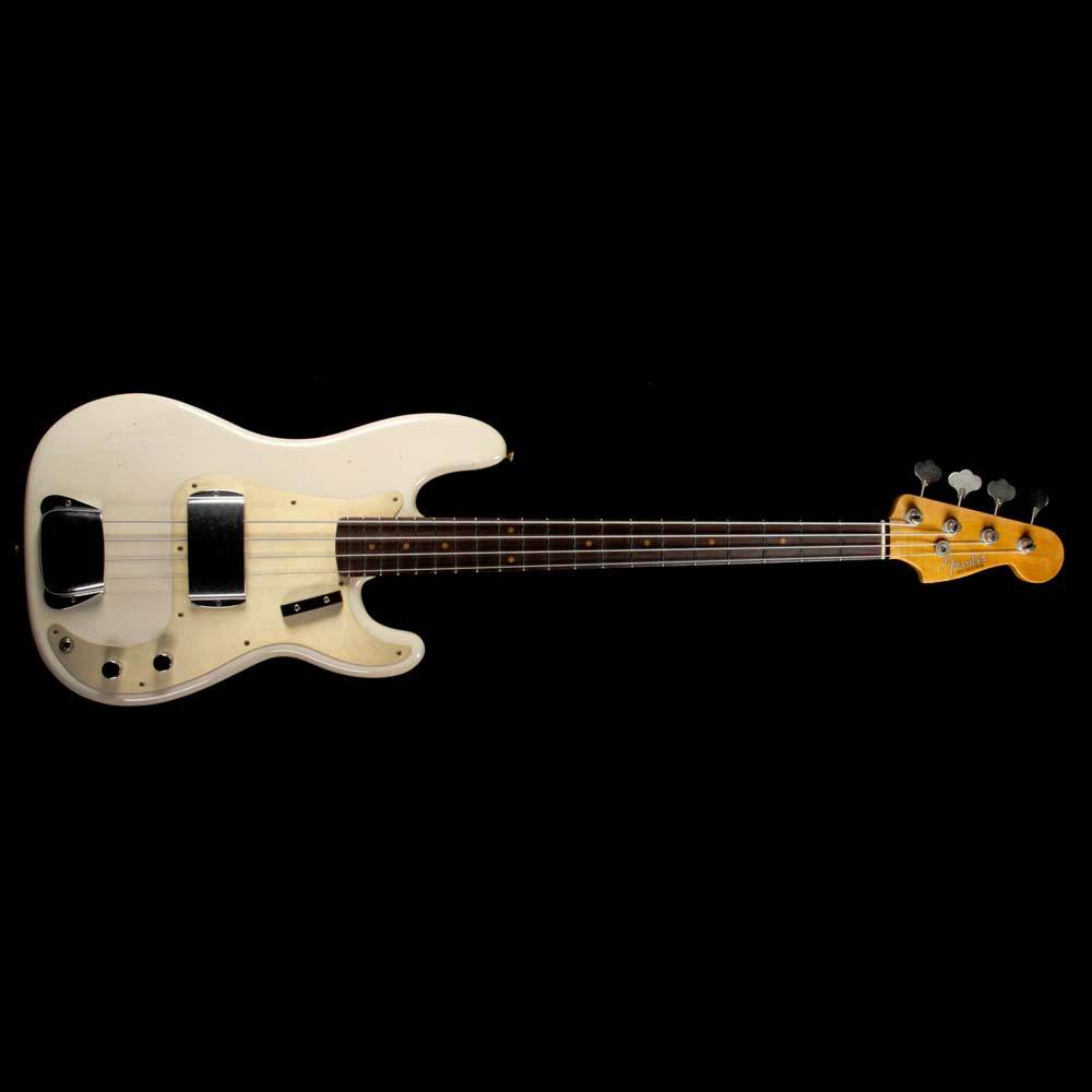 Fender Custom Shop '59 Precision Bass Relic Aged White Blonde — 2