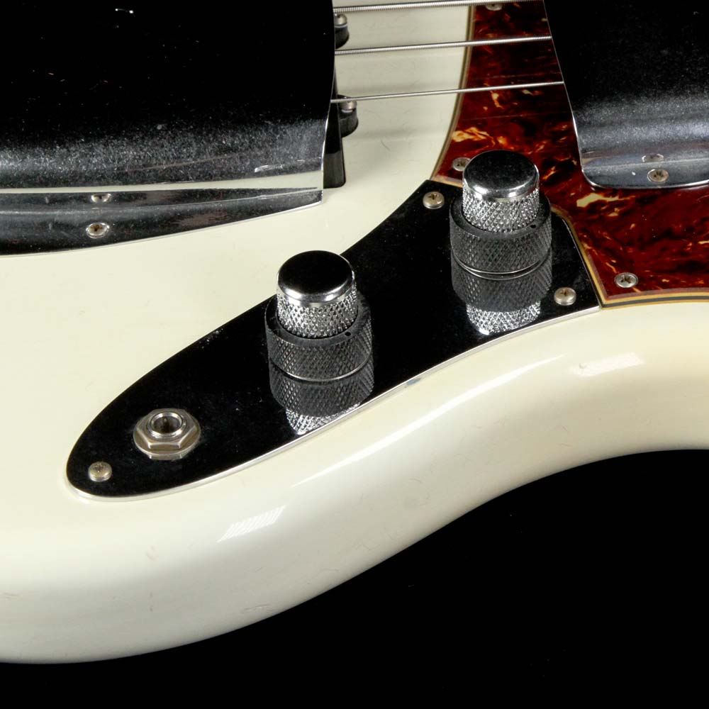 Fender Custom Shop '60 Jazz Bass Journeyman Relic Aged Olympic White — 6
