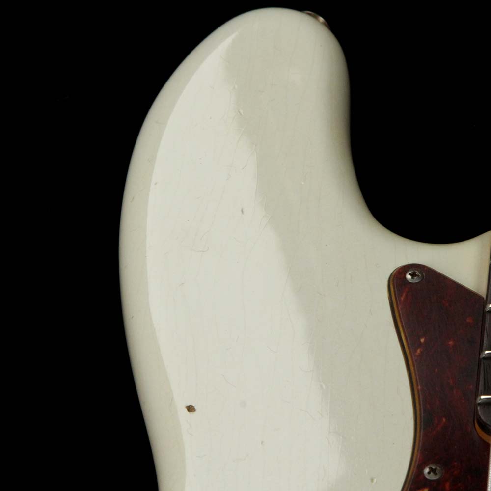 Fender Custom Shop '60 Jazz Bass Journeyman Relic Aged Olympic White — 7