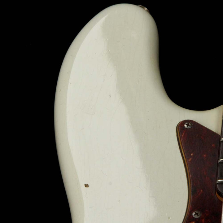 Fender Custom Shop '60 Jazz Bass Journeyman Relic Aged Olympic White